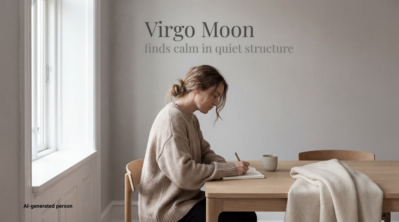 Virgo Moon Traits: Why You Overthink Your Feelings